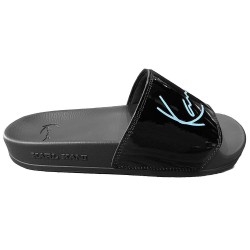 Karl Kani Pool Slide Patent Μαύρο